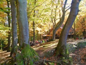 Das "Hexenhäuschen" an der Teufelskanzel